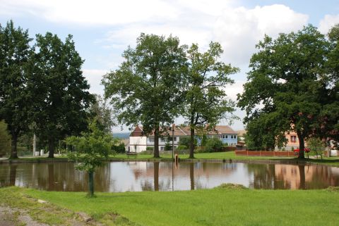 Pohled na rybník